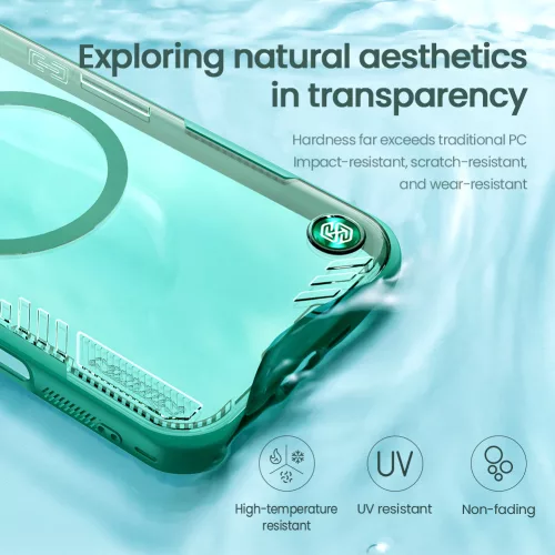 Nillkin Iceblade Prop Magnetic tok Apple iPhone 16 Pro Max készülékhez – Fekete