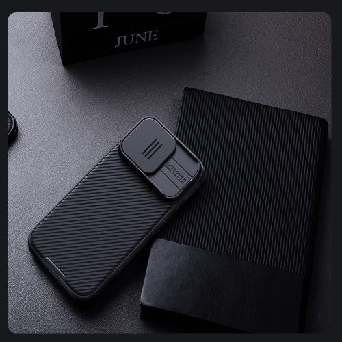 Nillkin CamShield PRO tok Apple iPhone 16 Pro készülékhez – Fekete