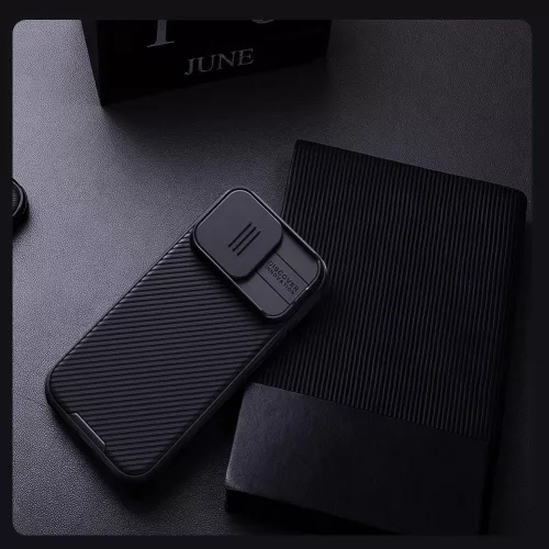 Nillkin CamShield PRO Magnetic tok Apple iPhone 16 Pro készülékhez – Fekete