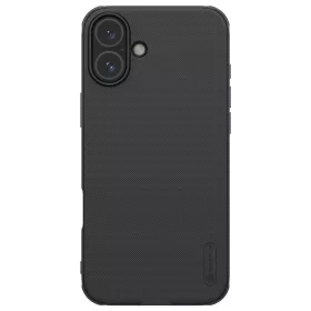   Nillkin Super Frosted PRO tok Apple iPhone 16 készülékhez – Fekete