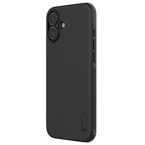 Nillkin Super Frosted PRO tok Apple iPhone 16 készülékhez – Fekete