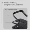 Nillkin Super Frosted PRO tok Apple iPhone 16 készülékhez – Fekete