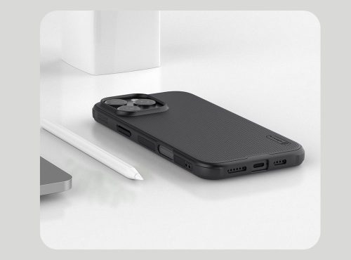 Nillkin Super Frosted PRO tok Apple iPhone 16 Pro készülékhez – Fekete