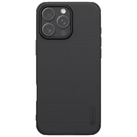   Nillkin Super Frosted PRO Magnetic tok Apple iPhone 16 Pro Max készülékhez – Fekete
