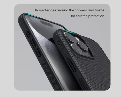 Nillkin Super Frosted PRO Magnetic tok Apple iPhone 16 Pro Max készülékhez – Fekete