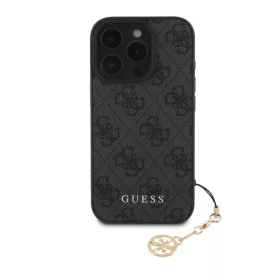 Guess 4G Charm tok, iPhone 16 Pro Max Tone on Tone - szürke