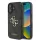 Guess PU 4G Metal Logo tok, iPhone 16 - szürke