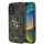 Guess PU 4G Metal Logo tok, Apple iPhone 16 - barna