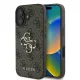 Guess PU 4G Metal Logo tok, Apple iPhone 16 - barna