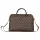 Guess PU 4G Triangle Logo Computer Bag 13/14/15" Brown - barna