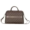 Guess PU 4G Triangle Logo Computer Bag 13/14/15" Brown - barna