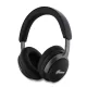Guess PU Leather Script Logo ANC/ENC Wireless Headphone Black - fekete