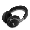 Guess PU Leather Script Logo ANC/ENC Wireless Headphone Black - fekete