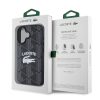 Lacoste Blend Monogram MagSafe tok iPhone 16 - fekete