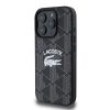 Lacoste Blend Monogram MagSafe tok iPhone  16 Pro - fekete