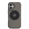 Mercedes PC/TPU Star Pattern MagSafe iPhone 16 Plus tok – Fekete