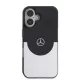 Mercedes PC/TPU Double Layer MagSafe iPhone 16 tok – Fekete/Ezüst
