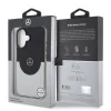 Mercedes PC/TPU Double Layer MagSafe iPhone 16 tok – Fekete/Ezüst