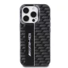 AMG Carbon Pattern iPhone 16 Pro Max tok – Fekete