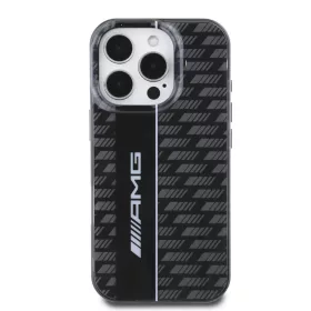 AMG Carbon Pattern iPhone 16 Pro Max tok – Fekete