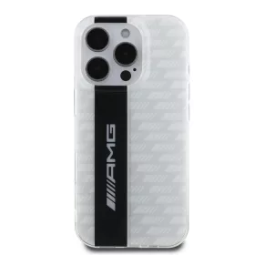 AMG Carbon Pattern iPhone 16 Pro Max tok – Fehér