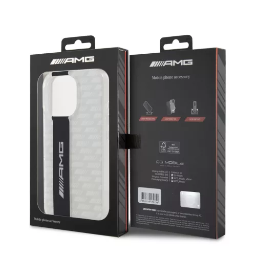 AMG Carbon Pattern iPhone 16 Pro Max tok – Fehér