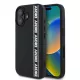 DKNY 3D Rubber Repeat Logo Line tok, iPhone 16 - fekete