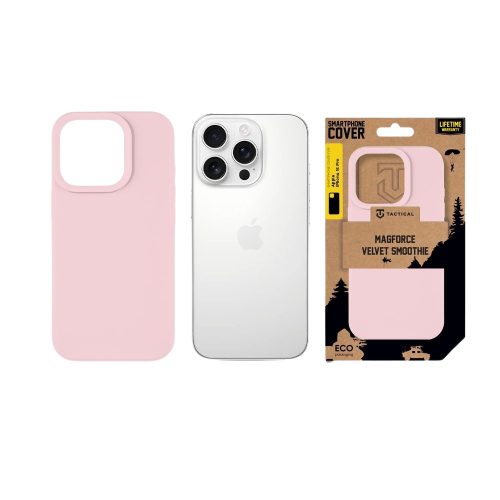Tactical MagForce Velvet Smoothie tok, Apple iPhone 16 Pro - rózsaszín Panther