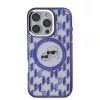 Karl Lagerfeld IML Monogram K&CH Heads MagSafe iPhone 16 Pro Max tok – lila