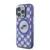Karl Lagerfeld IML Monogram K&CH Heads MagSafe iPhone 16 Pro Max tok – lila
