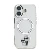 Karl Lagerfeld IML Karl and Choupette MagSafe tok, iPhone 16 Transparent