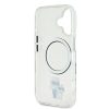 Karl Lagerfeld IML Karl and Choupette MagSafe tok, iPhone 16 Transparent