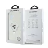 Karl Lagerfeld Ringstand Karl and Choupette MagSafe tok, iPhone 16 Plus - fehér