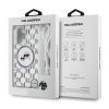 Karl Lagerfeld IML Monogram Crossbody K&CH Heads MagSafe tok, iPhone 16 Transparent