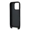 Karl Lagerfeld Saffiano Crossbody Popruh Karl And Choupette tok, iPhone 16 Pro Max - fekete -