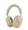 Guess Saffiano PU Leather Triangle Logo Wireless Headphone Gold - arany