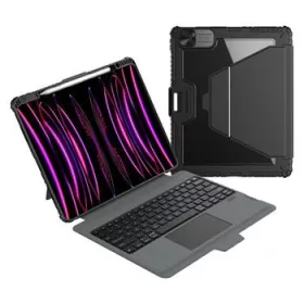   Nillkin Bumper Link Keyboard (Backlit Version) tok – Apple iPad Pro 13 (2024/25) – fekete