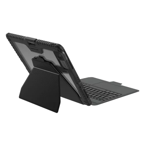 Nillkin Bumper Link Keyboard (Backlit Version) tok – Apple iPad Pro 13 (2024/25) – fekete