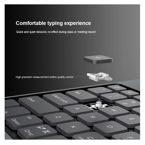 Nillkin Bumper Link Keyboard (Backlit Version) tok – Apple iPad Pro 13 (2024/25) – fekete