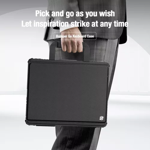 Nillkin Bumper GO Keyboard Case (Backlit Version) pro iPad Pro 13 2024 Black