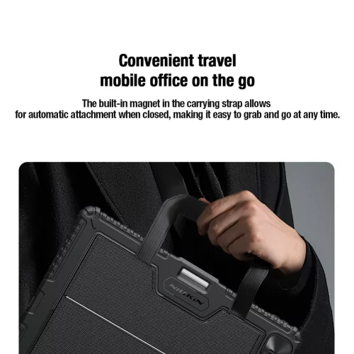 Nillkin Bumper GO Keyboard Case (Backlit Version) pro iPad Pro 13 2024 Black