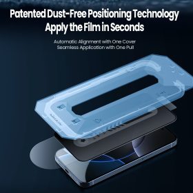   Nillkin Guardian 2.5D üvegfólia Apple iPhone 16 Pro Max készülékhez (applikátorral)