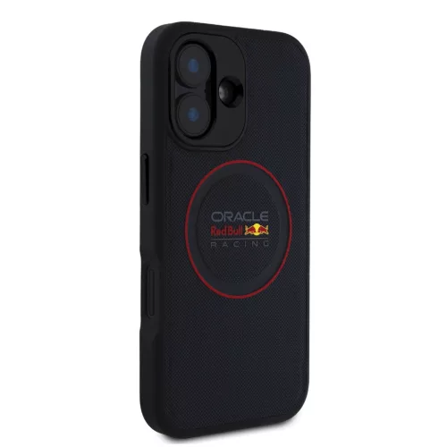 Red Bull PC/TPU Red Ring MagSafe tok, iPhone 16 Plus - sötétkék