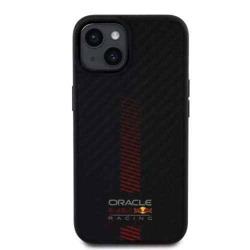 Red Bull Carbon Powerbar MagSafe tok, iPhone 14 - fekete