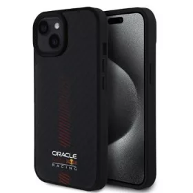 Red Bull Carbon Powerbar MagSafe tok, iPhone 15 - fekete