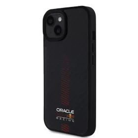 Red Bull Carbon Powerbar MagSafe tok, iPhone 15 - fekete