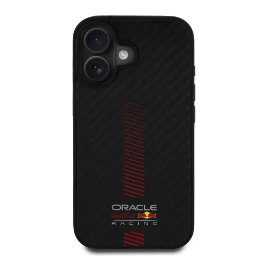 Red Bull Carbon Powerbar MagSafe tok, iPhone 16 - fekete