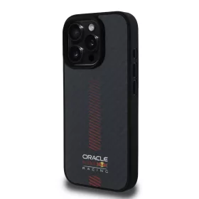 Red Bull Carbon Powerbar MagSafe tok, iPhone 16 Pro - fekete