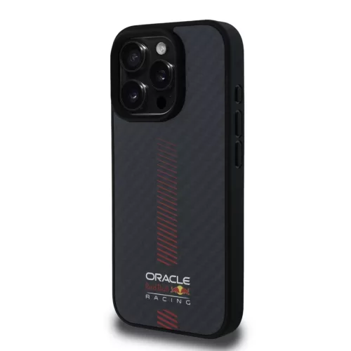 Red Bull Carbon Powerbar MagSafe tok, iPhone 16 Pro Max - fekete
