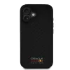 Red Bull Carbon Shiny Logo MagSafe tok, iPhone 16 - fekete